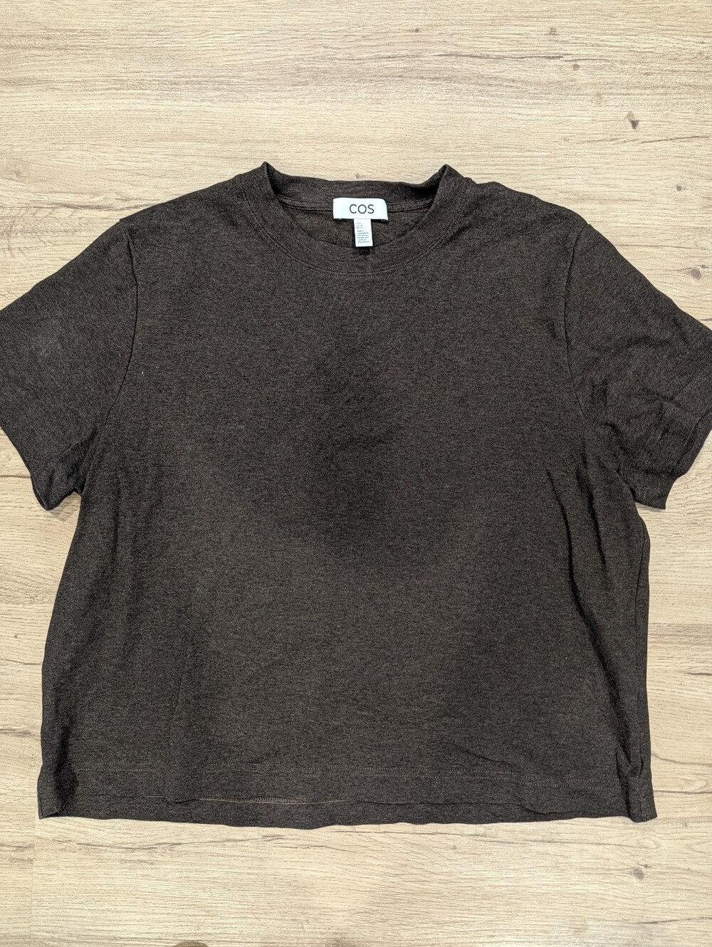 COS | Clean Cut Tshirt | Brown | XL